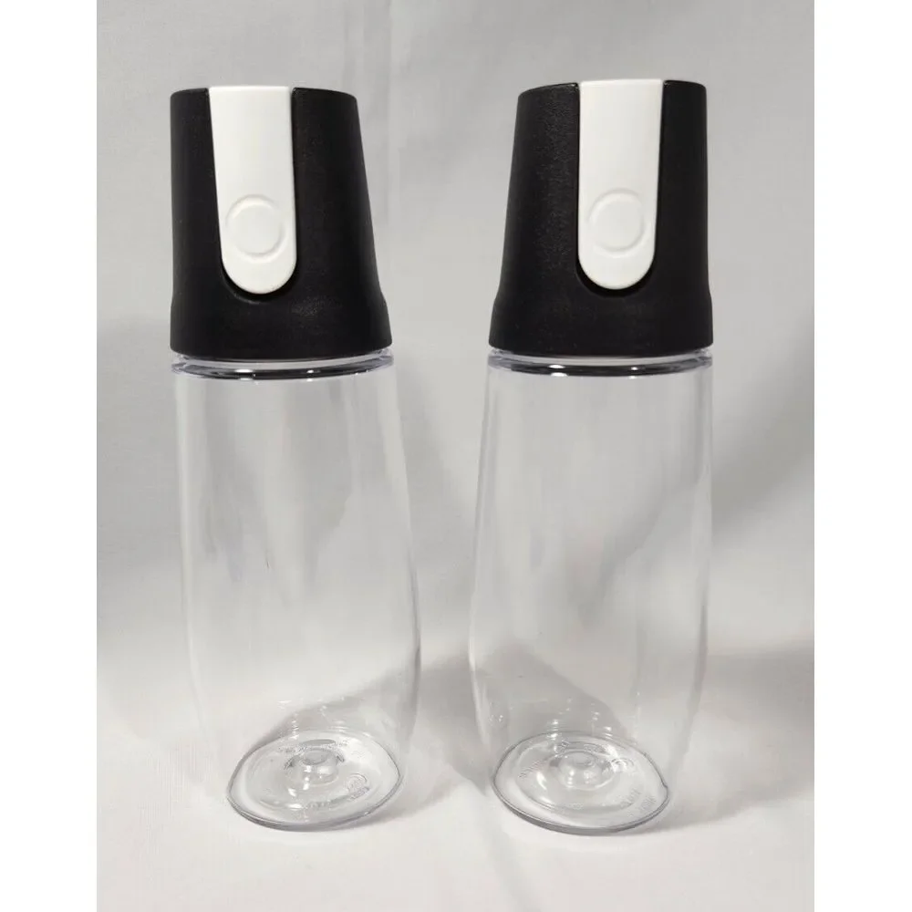 Tupperware TILT 'N SERVE vinegar &‎ oil set of 2 Dispensers Bottle NEW
